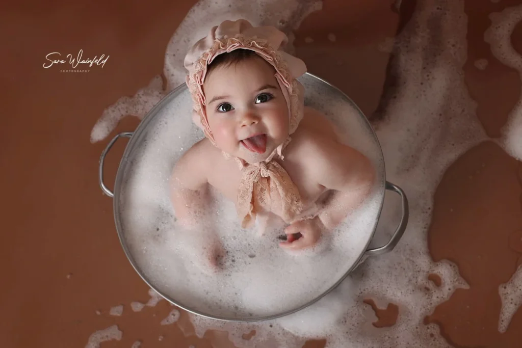 צילום אמבטיית חלב